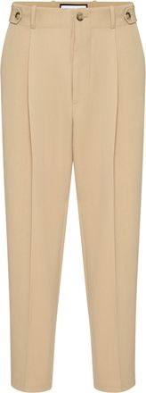 Philipp Plein Wool Trousers Chinos Classic Fit