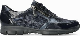 Mephisto Womens Ylona Sneakers In Deep Blue