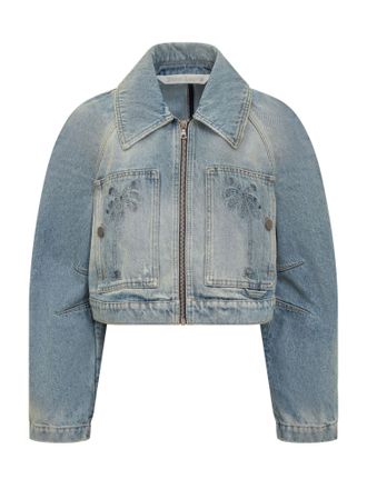 Palm Angels Denim Paris Jacket