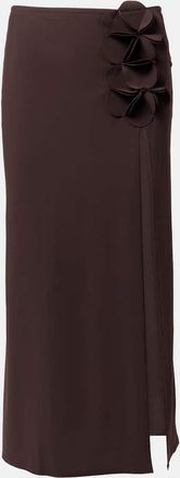 Karla Colletto Gonna lunga Tess con applicazioni