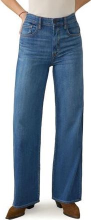 Faherty Saturday High Waist Wide Leg Jeans in Indigo Coast Wash at Nordstrom Rack, Size 29