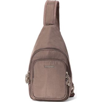 Baggallini Securtex Anti-Theft Daytripper Sling Bag in Portobello at Nordstrom