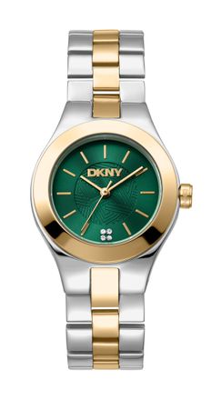 DKNY Womens 316L Stainless Steel Watches - Silver & Gold