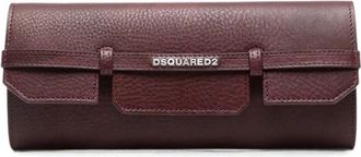 Dsquared2 Vacchetta logo clutch