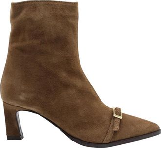 Catwalk Kotel Heeled Boot - Dames - Laarzen met Hak - Bruin - 36 EU - Schoenen