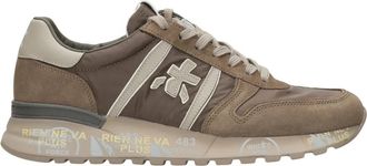 Premiata Lander Sneaker - Heren - Sneakers - Bruin - 43 EU - Leer - Schoenen