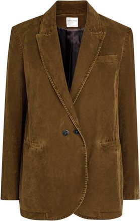Forte_Forte Forte_forte Double-breasted Velvet Blazer - Gold - 2 (UK 10 / S)