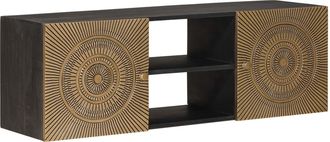 vidaXL Mueble De Tv Con Estante Con Puerta Lat&oacute;n 105 X 30 X 35 Cm Vidaxl