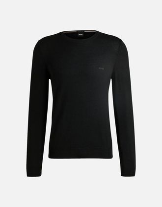 HUGO BOSS Mens BOSS Black Botto-L Sweater A1-24 001 Black - Size: 42
