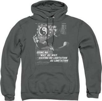 Gildan Bruce Lee No Way As A Way Adult Pull Over Hoodie