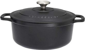 Chasseur Cacerola Redonda Esmaltada Negra Sublime 18cm - Puc471801 - Chasseur
