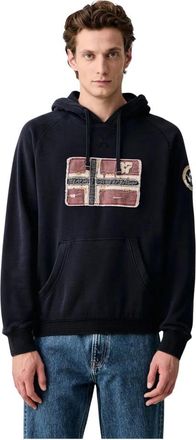 Napapijri Sudadera con capucha Archive - Sweatshirts & Hoodies - Hombre - Azul - 2XL
