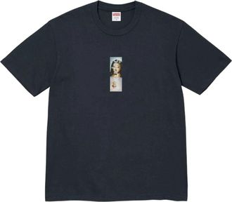SUPREME FW26 Prayer Card Box Logo T-Shirt Navy SUP-FW26-001-NVY
