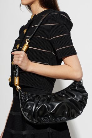 Balmain &Eacute;b&egrave;ne Hobo Shoulder Bag, Womens, Black