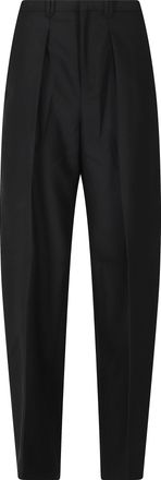 IVY & OAK Straight-Leg Tailored Pants With Zipper Closure And Side Pockets