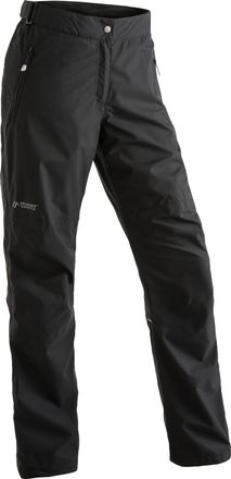 Maier Sports Regenhose MAIER SPORTS Raindrop L, Damen, Gr. 34, Normalgr&ouml;ssen, schwarz, 100% Polyester, Hosen Regenhose, Damen Outdoorhose, wasserdicht winddicht, a