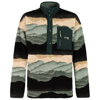 Protest PRTBrowser Outdoor 1/4 Button Top Fleecepullover f&uuml;r Herren | schwarz