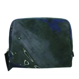 Fendi Pre-owned Fendi Zucca Gradient Canvas FF 1974 Toiletry Case Ladies QQ156PHU5240BN0R