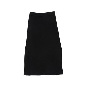 A.P.C. A.p.c., Rokken, Dames, Zwart, S, Wol, Lange Merinowol Rok