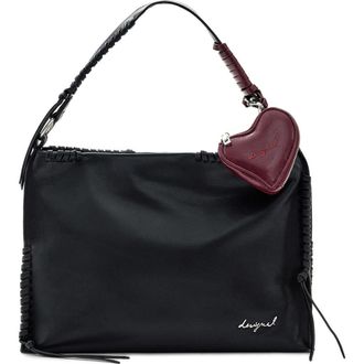Desigual Faux Leather Shoulder Bag in Black at Nordstrom