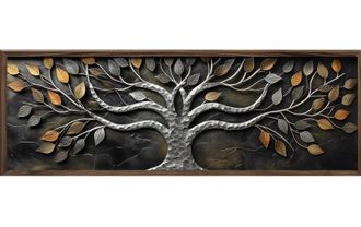 Jelmoli-Shop Wandbild »Wallxpert Tree 120 x 40 cm« Baum