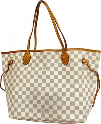 Louis Vuitton White Tote Bag (Pre-Owned)