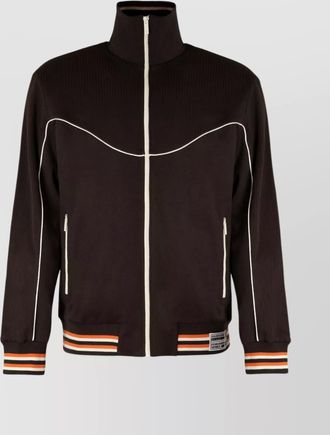 Golden Goose otto full-zip cotton sweatshirt pockets