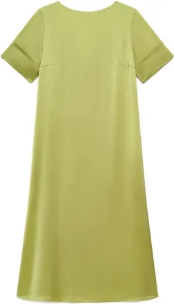 Maliparmi Maliparmi, Kleedjes, Dames, Groen, XL, Shiny Cady Jurk