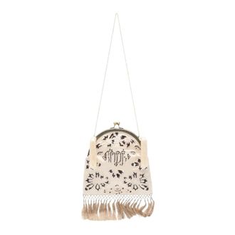 Bode Dames, Tassen, Beige, Maat: ONE Size Zijde