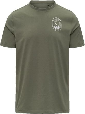 K-Way Graphel T-shirt - Heren - T-shirts - Groen - M - Polyester - Tops