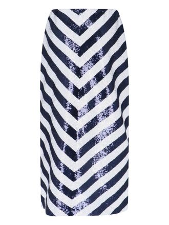 Lauren Ralph Lauren Womens Lauren Ralph Skirts Blue Recycled Polyester
