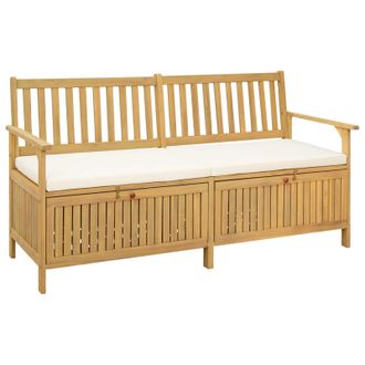 vidaXL Banco De Almacenamiento Con Coj&iacute;n Con Puerta 170 X 63 X 84 Cm Vidaxl