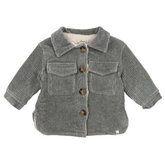 Oh Baby! Corduroy With Snowdrift Shacket-Little Kid in Heather Grey at Nordstrom, Size 4-5