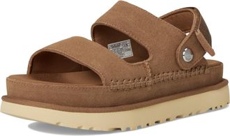 UGG Womens Goldenstar Glide Sandals, 1167399, chestnut, 3 UK