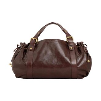 Gerard Darel LE 24H Handtas - Dames - Tassen - Bruin - Maat: ONE Size Zijde