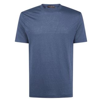 FILIPPO DE LAURENTIIS T-Shirts, male, Blue, Size: 2XL Short Sleeves T-Shirt