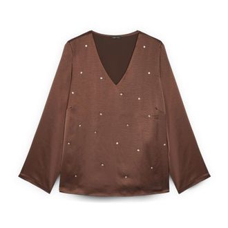 Fiorella Rubino Mujer, Blusas y Camisas, Marr&oacute;n, Talla: 4XL