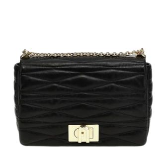 Furla Shoulder Bags, female, Black, Size: ONE SIZE 1927 M Shoulder Bag
