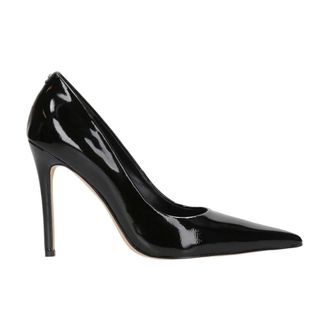 Michael Kors Schoenen, Dames, Zwart, 38 EU, Leer, Elyse Laksleren Pump