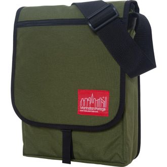Manhattan Portage Manhattan Compact 13 Laptop Messenger Bag in Olive at Nordstrom