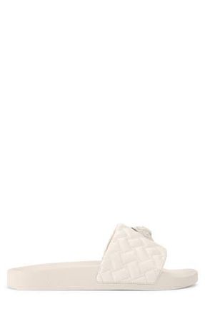 Kurt Geiger Meena Eagle Slide Sandal in Natural at Nordstrom Rack, Size 8