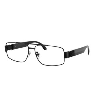 Versace Glasses, unisex, Black, Size: 56 MM Medusa Biggie Optical Frame