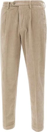 Re-hash Heren, Broeken, Beige, Maat: W35 Leer