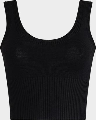 Altuzarra Lil Knit Crop Top