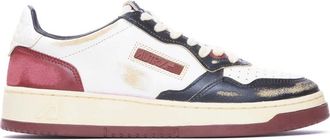 Autry Sneakers, male, Multicolor, 10 UK, Vintage Low-Top Trainers MultiColour
