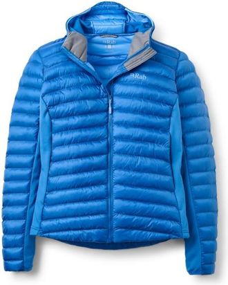RAB Cirrus Flex Hoody Kunstfaserjacke f&uuml;r Damen | blau