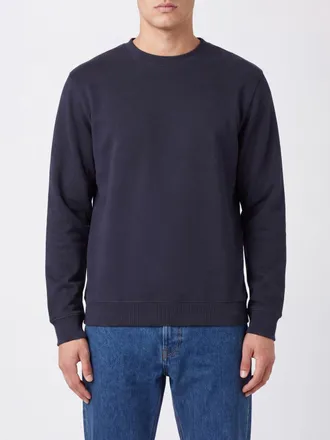 Dondup Felpa girocollo in cotone con logo a contrasto