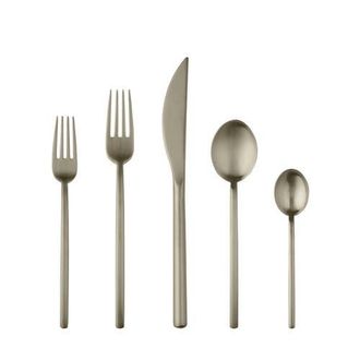 Mepra Due Flatware Set - 5 Pieces in Ice Champagne at Nordstrom