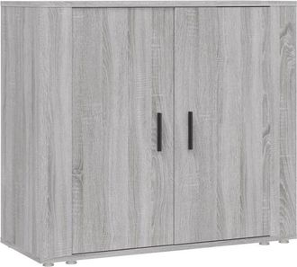 vidaXL Sideboard Grey Sonoma 80x33x70 cm Engineered Wood Vidaxl