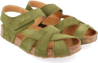 Haflinger Norma Sandalen f&uuml;r Damen | oliv